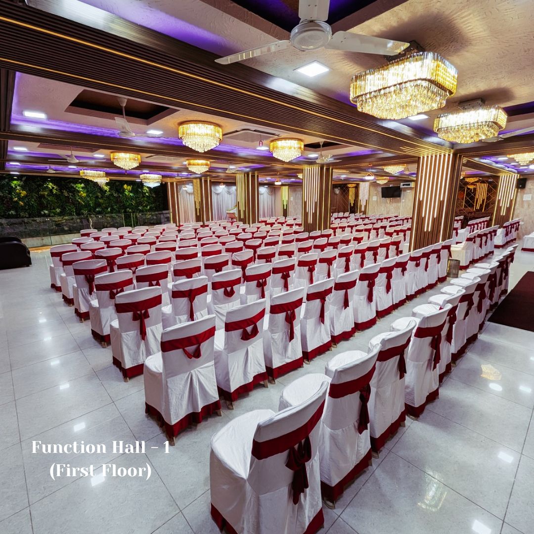 Function Hall 1 wide capacity view